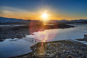 Soleil de minuit à Tromso by @Nicolas Messner