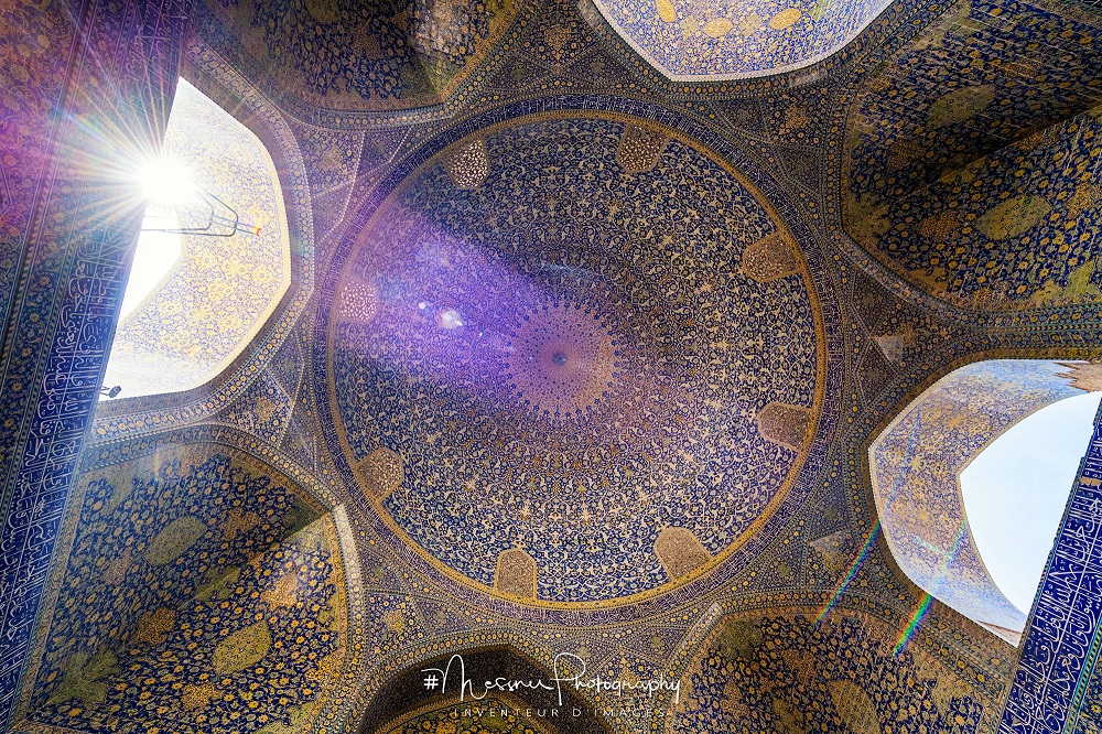 La grande mosquée du Chah à Ispahan