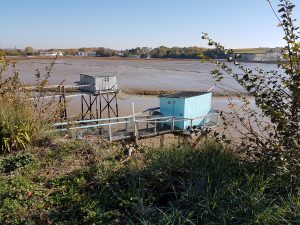 Des carrelets à Talmont by Adélaïde