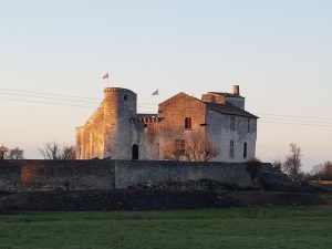 Le château de St Jean d'Angle by Adélaïde