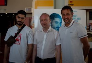 Sneazzy, Patrick Lemonnier d'Appolo 8 de Rochefort et Rodolphe Lauga by Antoine Jahier