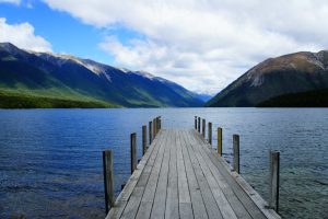Nouvelle-Zélande, île du Sud, Lac Rotoiti by Romain