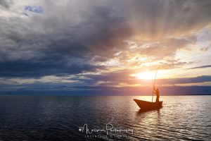 Pirogue sur le Lac Tanganyika